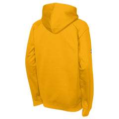 Nashville Predators Fanatics Youth Authentic Pro Rink Raglan Hoodie - Gold | Fanatics near me