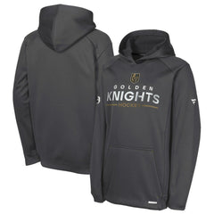 Vegas Golden Knights Fanatics Youth Authentic Pro Rink Raglan Hoodie - Gray | Fanatics sale