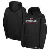 Carolina Hurricanes Fanatics Youth Authentic Pro Rink Raglan Hoodie - Black | Fanatics discount