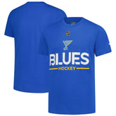 St. Louis Blues Fanatics Youth Authentic Pro Wordmark T-Shirt - Blue | Fanatics online