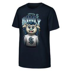 Seattle Kraken Outerstuff Youth Mascot Highlight T-Shirt - Navy | NHL discount