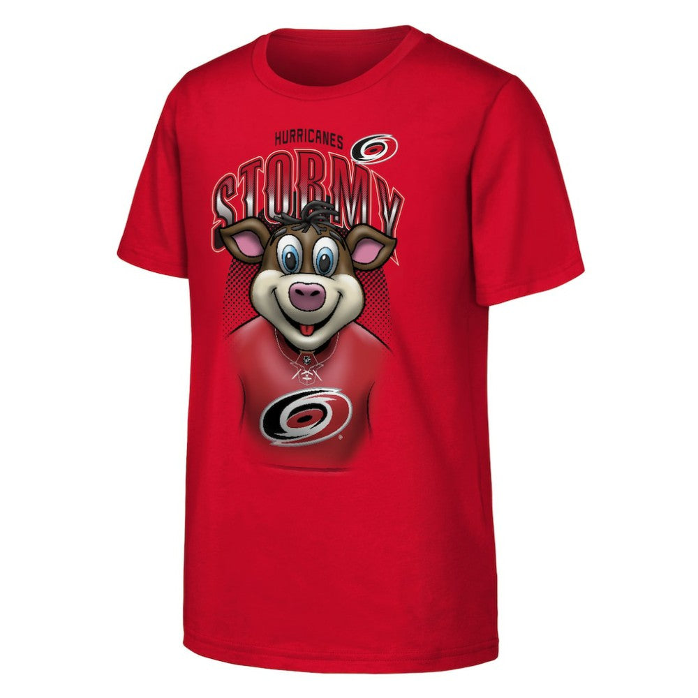 Carolina Hurricanes Outerstuff Youth Mascot Highlight T-Shirt - Red | NHL discount