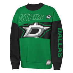 Dallas Stars Outerstuff Youth Impact Player Sweatshirt - Kelly Green/Black | NHL discount