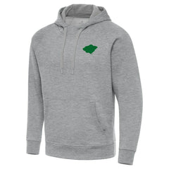Minnesota Wild Antigua St. Patrick's Day Victory Pullover Hoodie - Heather Gray | NHL online