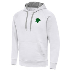 Pittsburgh Penguins Antigua St. Patrick's Day Victory Pullover Hoodie - White | NHL Clearance