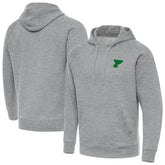 St. Louis Blues Antigua St. Patrick's Day Victory Pullover Hoodie - Heather Gray | NHL Lifestyle