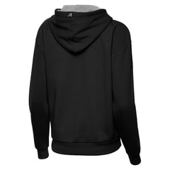 New York Rangers Antigua Women's St. Patrick's Day Victory Pullover Hoodie - Black | NHL Clearance