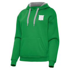 New York Rangers Antigua Women's St. Patrick's Day Victory Pullover Hoodie - Kelly Green | NHL Lifestyle