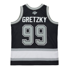 Wayne Gretzky Los Angeles Kings Mitchell & Ness Unisex Maxxed Out Fashion Basketball Jersey - Black | NHL discount
