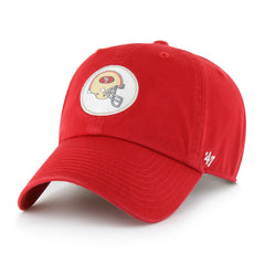 San Francisco 49ers '47 Hard Hat Clean Up Adjustable Hat - Scarlet - 47 brand