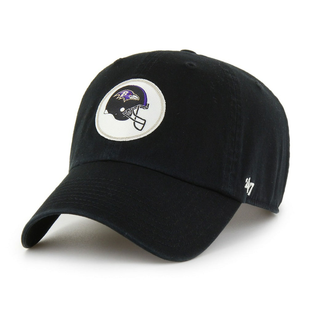 Baltimore Ravens '47 Hard Hat Clean Up Adjustable Hat - Black - 47 brand