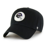 Baltimore Ravens '47 Hard Hat Clean Up Adjustable Hat - Black - 47 brand