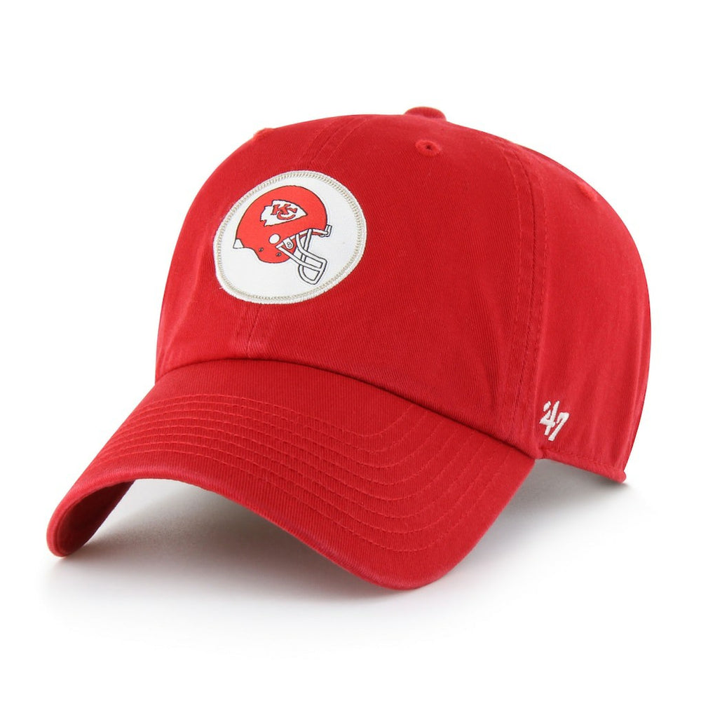 Kansas City Chiefs '47 Hard Hat Clean Up Adjustable Hat - Red - 47 brand