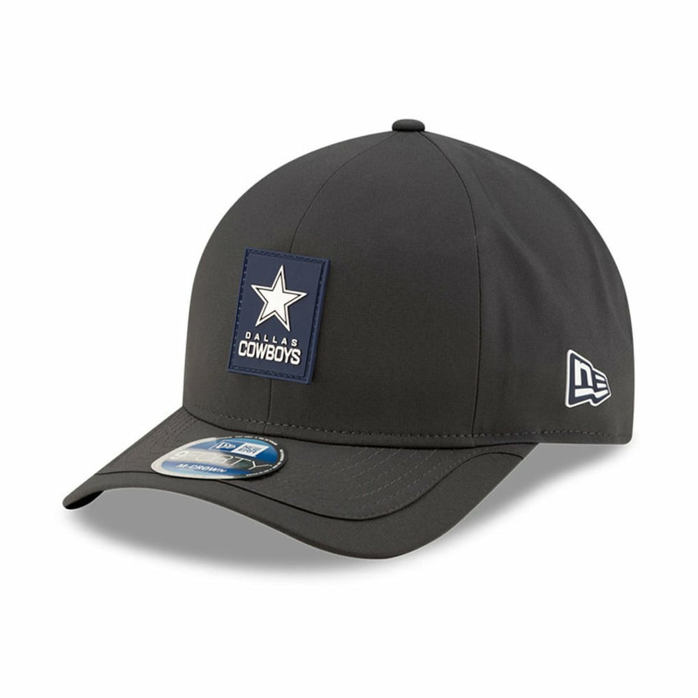 Dallas Cowboys New Era 2025 Sideline Cold Weather 9FORTY M-Crown Adjustable Hat - Charcoal - NFL