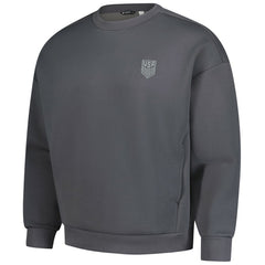 USMNT Levelwear Luxe Signature Lineage Tri-Blend Pullover Sweatshirt Gray