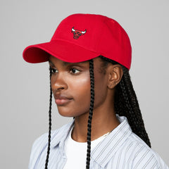Mitchell & Ness Chicago Bulls Women's Micro Lefty Adjustable Hat Red