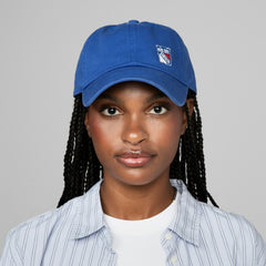 New York Rangers Mitchell & Ness Women's Micro Lefty Adjustable Hat - Blue | NHL on sale