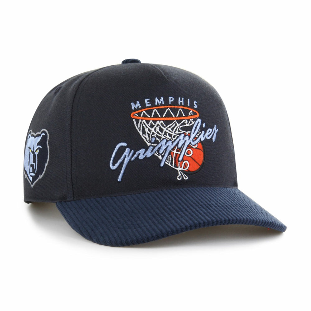47 brand Memphis Grizzlies '47 Nothing But Net Hitch Adjustable Hat Navy