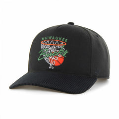 47 brand Milwaukee Bucks '47 Nothing But Net Hitch Adjustable Hat Black