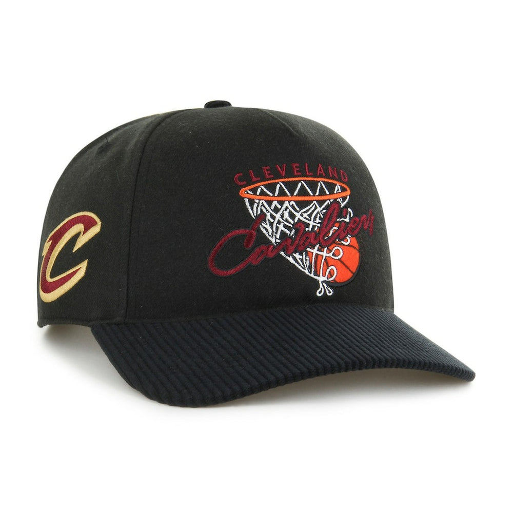 47 brand Cleveland Cavaliers '47 Nothing But Net Hitch Adjustable Hat Black