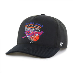 47 brand Philadelphia 76ers '47 Nothing But Net Hitch Adjustable Hat Black