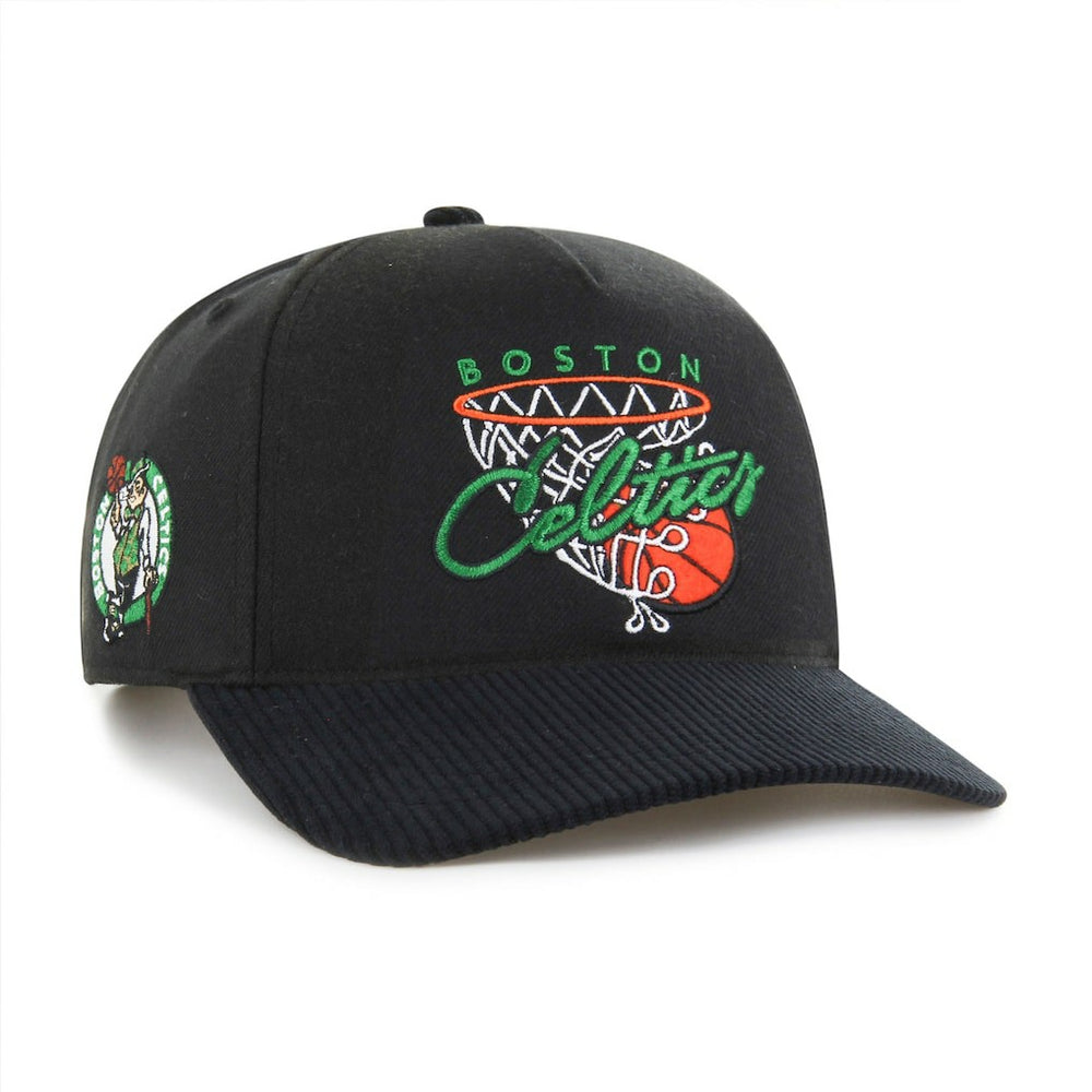 47 brand Boston Celtics '47 Nothing But Net Hitch Adjustable Hat Black