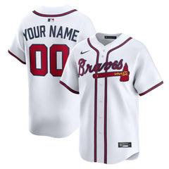 Atlanta Braves Nike Home Limited Custom Jersey Discount