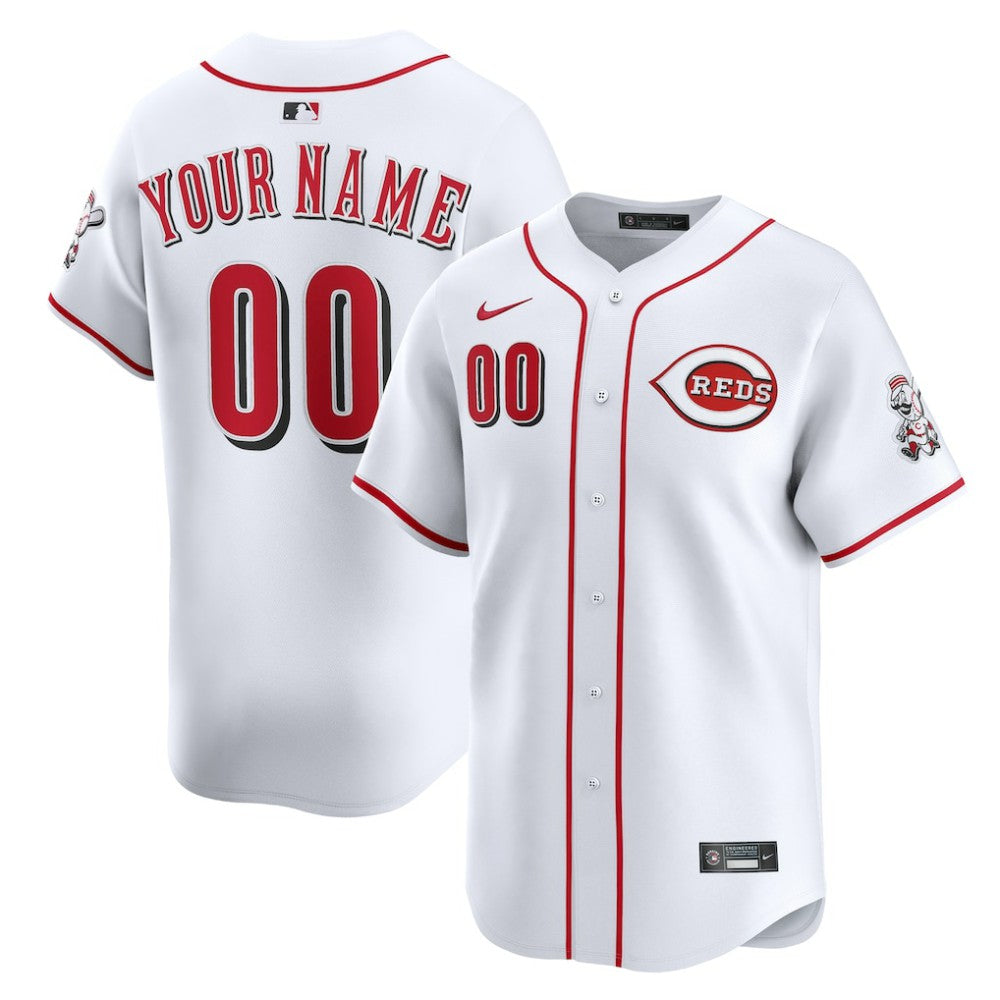 Cincinnati Reds Nike Home Limited Custom Jersey Online