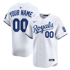 Kansas City Royals Nike Home Limited Custom Jersey Discount