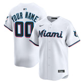 Miami Marlins Nike Home Limited Custom Jersey for sale