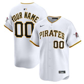 Pittsburgh Pirates Nike Home Limited Custom Jersey Near Me