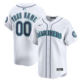 Seattle Mariners Nike Home Limited Custom Jersey Discount