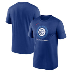 Chicago Cubs Nike 2025 MLB World Tour: Tokyo Series Legend Logo Performance T-Shirt Outlet