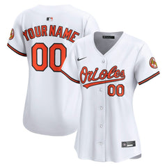 Baltimore Orioles Nike Women's Home Limited Custom Jersey Discount