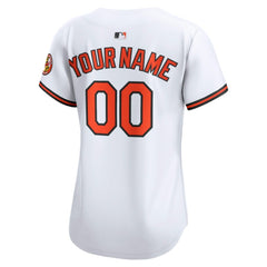 Baltimore Orioles Nike Women's Home Limited Custom Jersey Discount