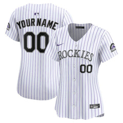 Colorado Rockies Nike Women's Home Limited Custom Jersey Online