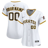Pittsburgh Pirates Nike Women's Home Limited Custom Jersey Online