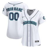 Seattle Mariners Nike Women's Home Limited Custom Jersey Discount