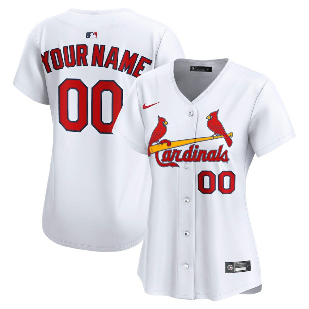 St. Louis Cardinals Nike Women's Home Limited Custom Jersey for sale