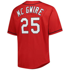 Mark McGwire St. Louis Cardinals Mitchell & Ness Big & Tall Cooperstown Mesh Batting Practice Jersey Discount