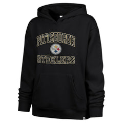 Pittsburgh Steelers '47 Women's Clarity Naomi Hoodie - Black - 47 brand
