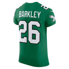 Saquon Barkley Philadelphia Eagles Alternate Vapor F.U.S.E. Elite Jersey - Kelly Green - Nike