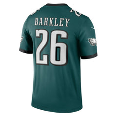 Saquon Barkley Philadelphia Eagles Legend Player Performance Top - Midnight Green - Nike