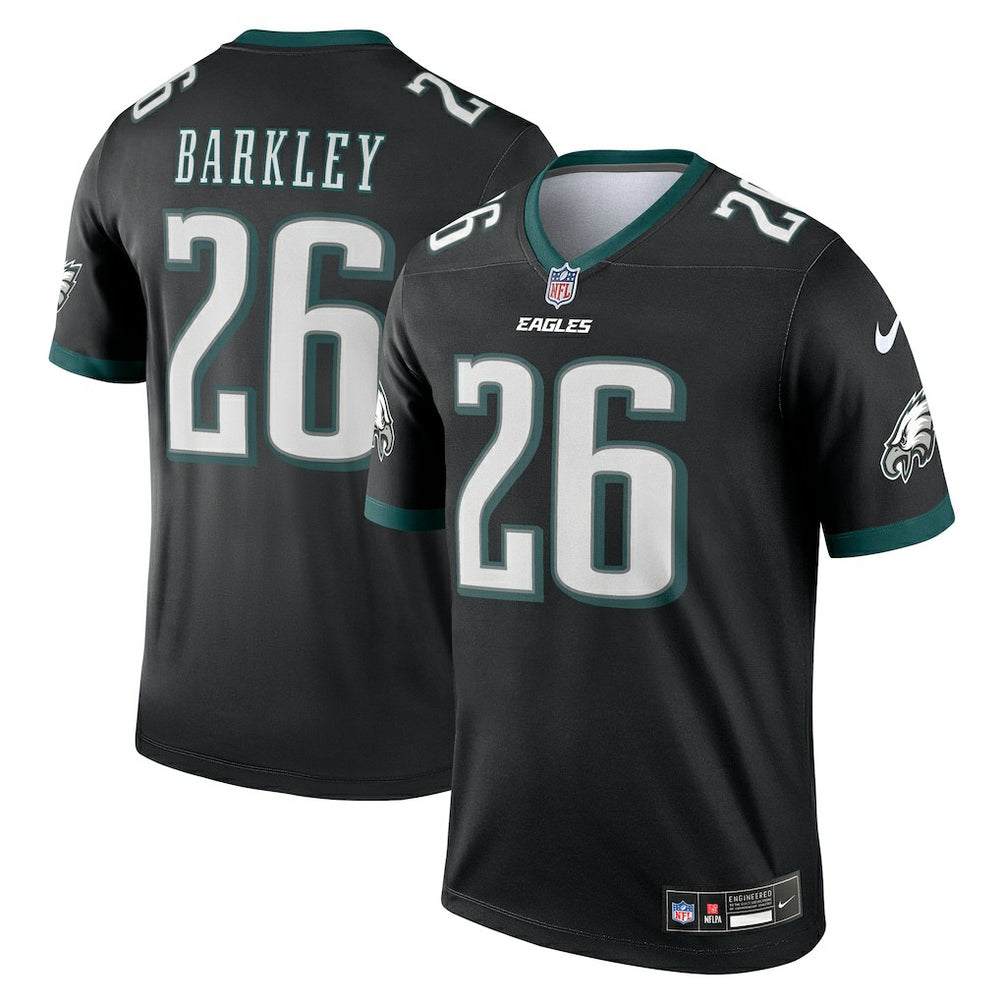 Saquon Barkley Philadelphia Eagles Legend Player Performance Top - Black - Nike