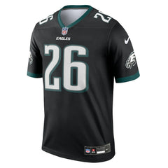 Saquon Barkley Philadelphia Eagles Legend Player Performance Top - Black - Nike
