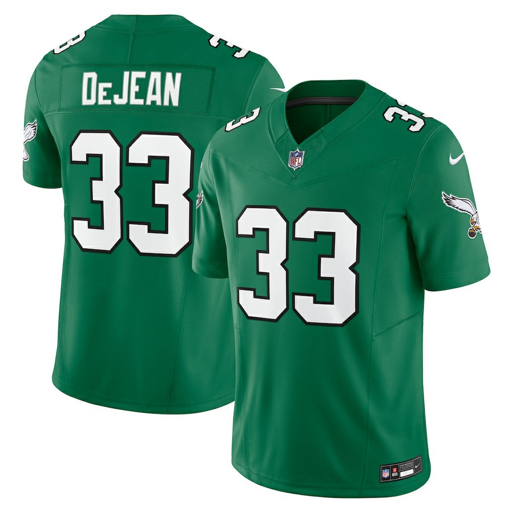 Cooper DeJean Philadelphia Eagles Alternate 2 Vapor F.U.S.E. Limited Jersey - Kelly Green - Nike