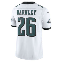 Saquon Barkley Philadelphia Eagles Vapor F.U.S.E. Limited Jersey - White - Nike