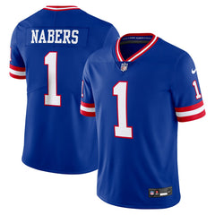 Malik Nabers New York Giants Alternate 2 Legacy Vapor Untouchable Limited Jersey - Royal - Nike