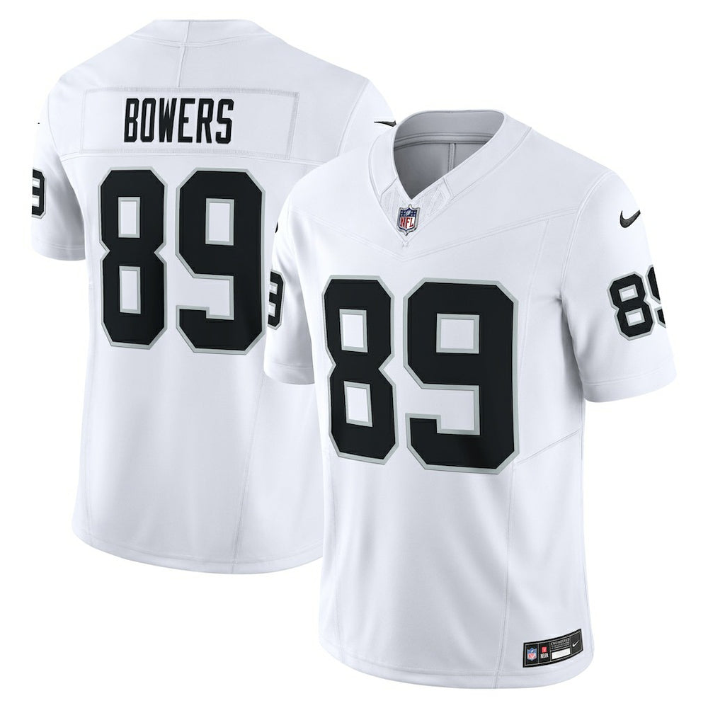 Brock Bowers Las Vegas Raiders Vapor F.U.S.E. Limited Jersey - White - Nike