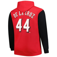 Elly De La Cruz Cincinnati Reds Profile Big & Tall Fleece Pullover Hoodie Discount